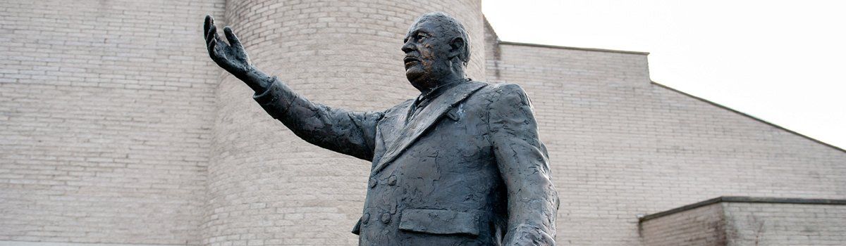 Photo of William Massey sculpture by Art Ward