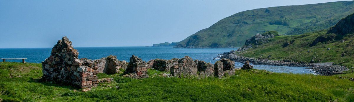 Photo - Miner Cottages ruins by Art Ward