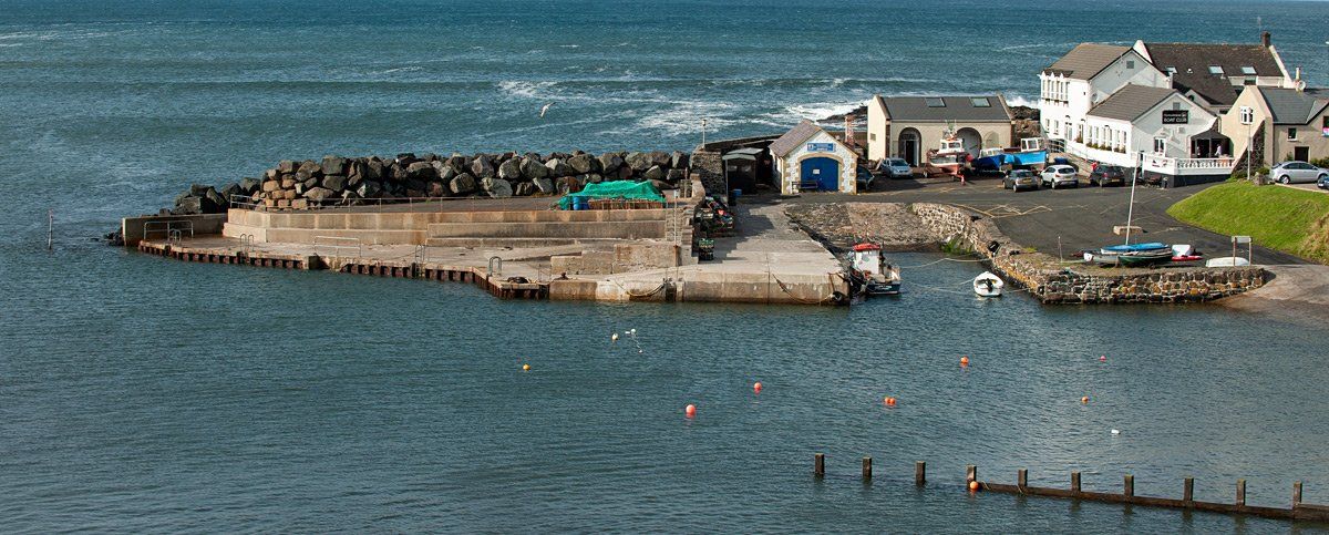 Portballintrae Harbour by Art Ward ©