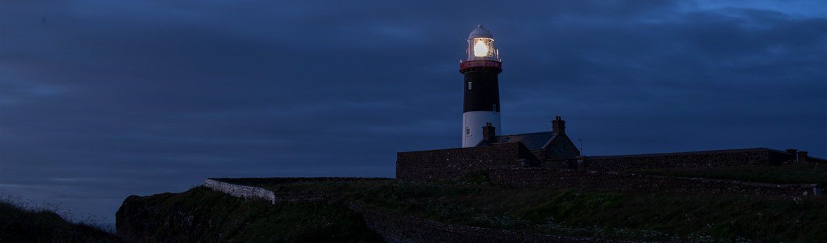 Photo - Altnacarry Light Rathlin by Art Ward