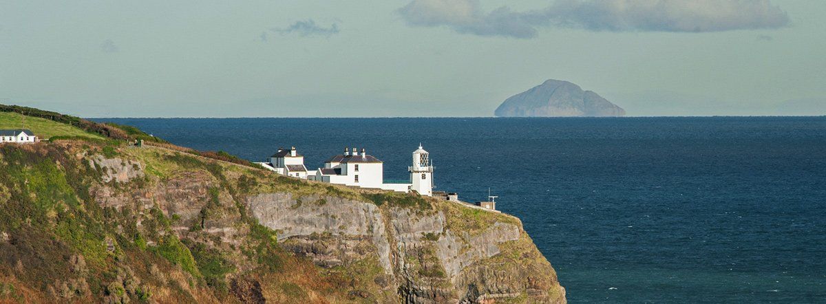Photo of Blackhead and Ailsa Craig by Art WArd ©