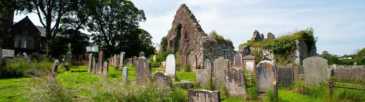 Photo of Templecorran Church ruin by Art Ward ©