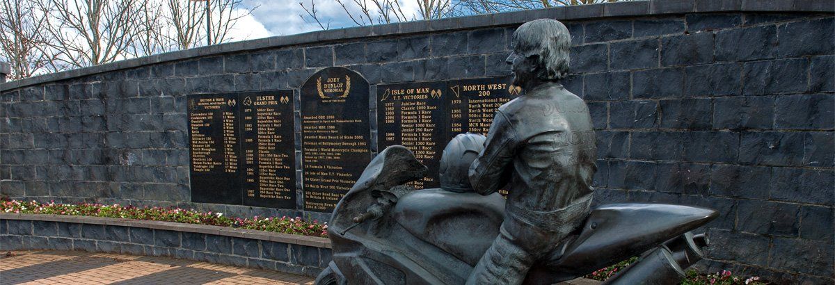Photo of Joey Dunlop Memorial by Art Ward