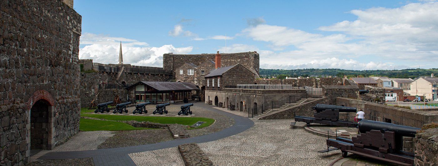 Photo inside Carrickfergus Castle by Art Ward ©