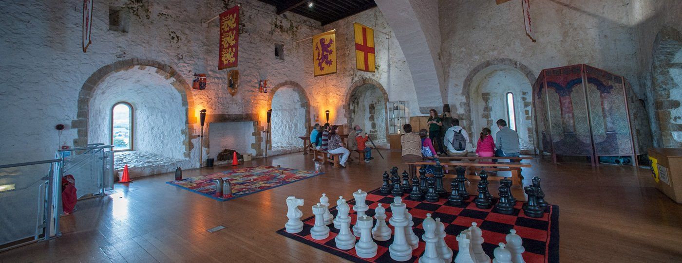Photo inside Carrickfergus Castle by Art Ward ©