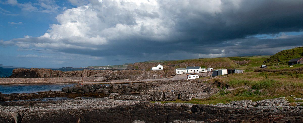 Dunseverick Harbour by Art Ward