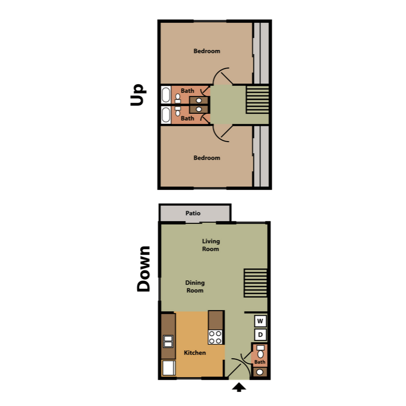 2 Bedroom Apartments for Rent