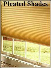 Brown Pleated Shades Brown Pleated Shades