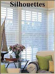 White Silhouette Blinds White Silhouette Blinds