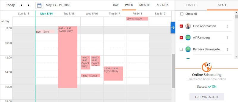 Sjekk tilgjengelighet i bookingkalender Sjekk tilgjengelighet i bookingkalender