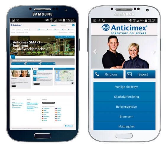 Anticimex Norge mobilside Anticimex Norge mobilside