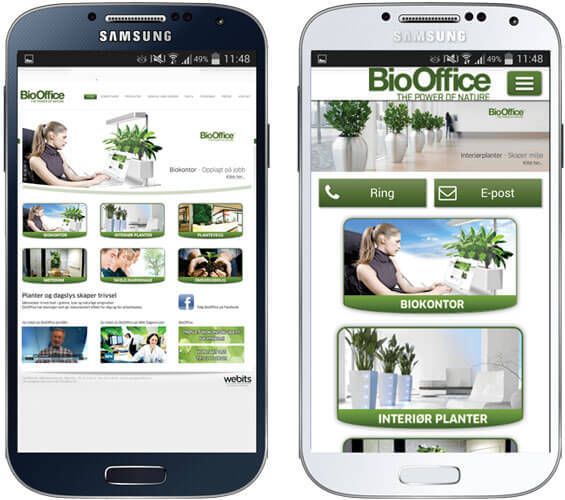 http://biooffice.no Biooffice-mobilside