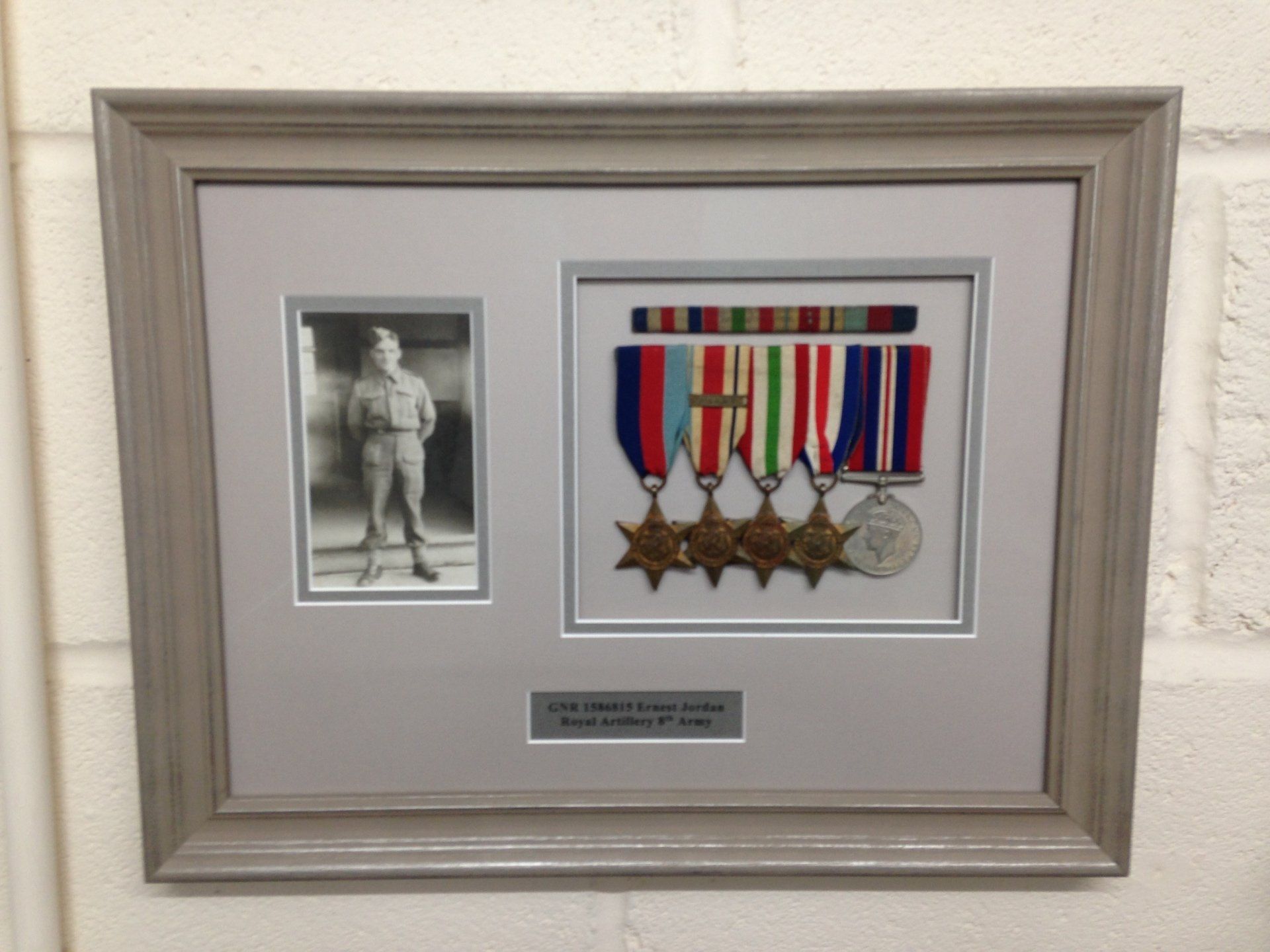 ww2 Medals with Photo