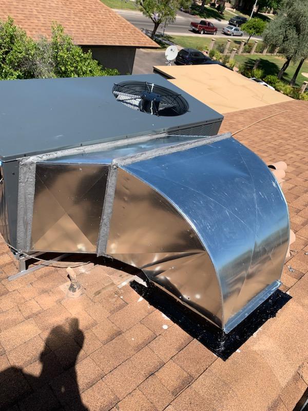 Rooftop HVAC System on a Sunny Day — Glendale, AZ — Tek1 Mechanical LLC