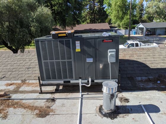 Air Conditioning Installed on the Roof — Glendale, AZ — Tek1 Mechanical LLC Air Conditioning Installed on the Roof — Glendale, AZ — Tek1 Mechanical LLC