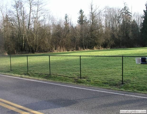 Black Chain Link Around Yard — Marysville, WA — Premier Fence, Inc.
