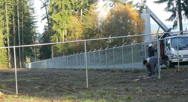Premier Fence Crew Installation Chain Link — Marysville, WA — Premier Fence, Inc.
