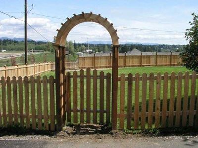 Arch Fence — Marysville, WA — Premier Fence, Inc. Arch Fence — Marysville, WA — Premier Fence, Inc.