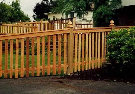 Cedar Mod Panel — Marysville, WA — Premier Fence, Inc.