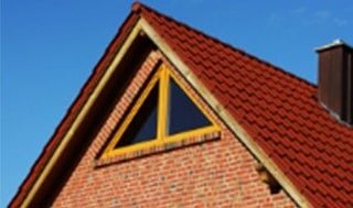 Red Paint Residential Roof — Roofing Services in Dr. Santa Maria, CA Red Paint Residential Roof — Roofing Services in Dr. Santa Maria, CA