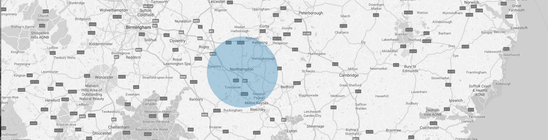 Coverage map