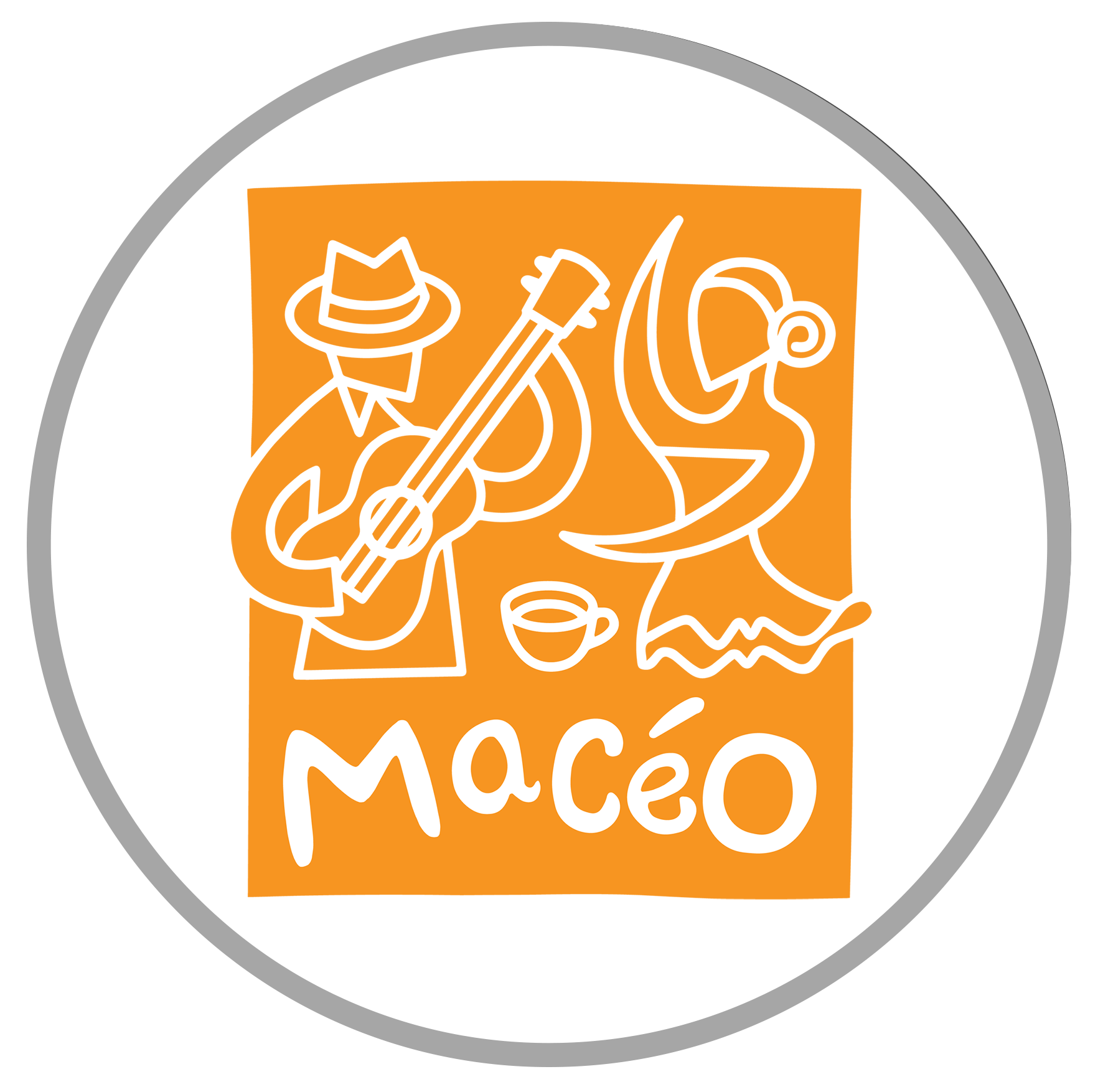 Logo redrawing intermediate icon