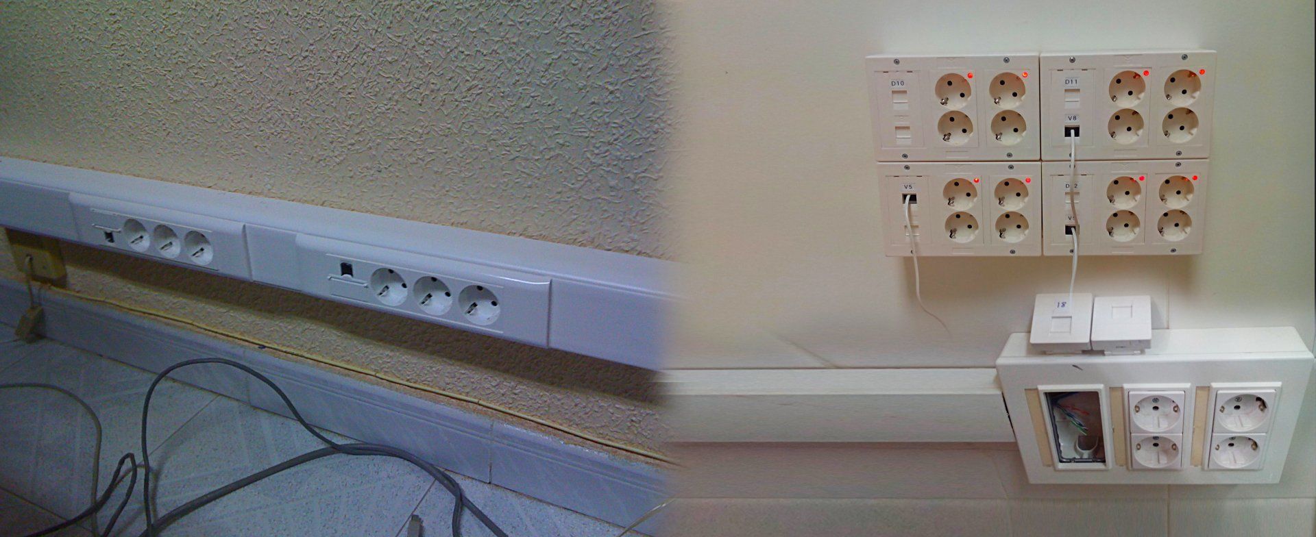 Instalacion Electrica Aulas Informaticas McM Informatica Simancas Madrid