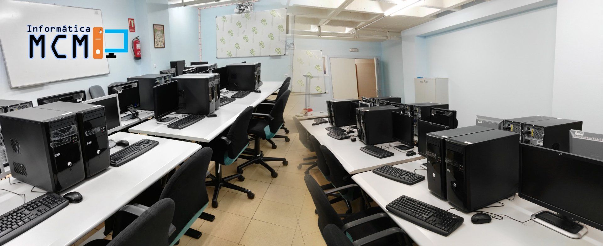Instalaciones Aulas de ordenadores  McM Informatica Simancas Madrid