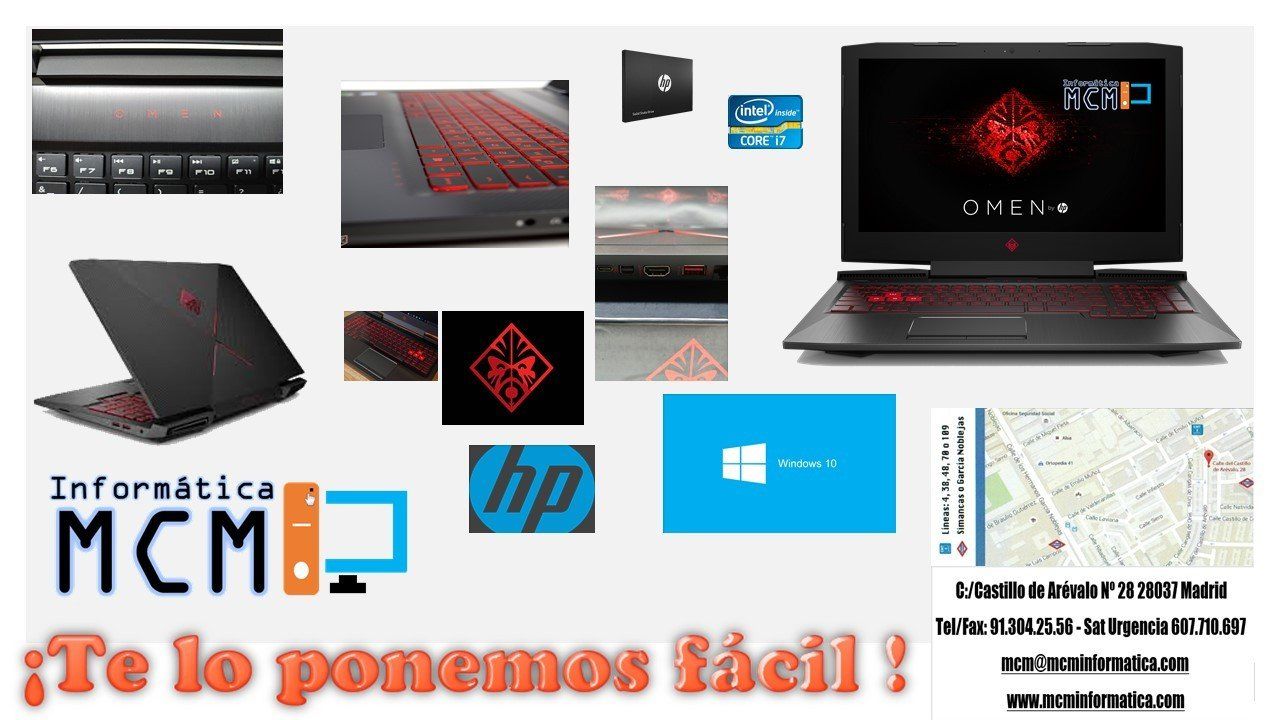 Hp Omen Intel i7 Simancas Madrid
