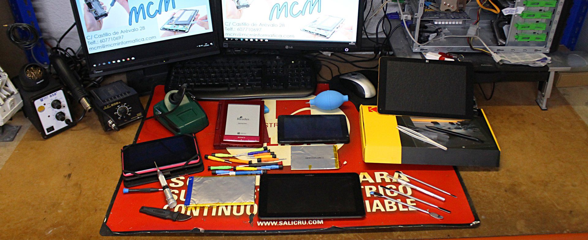 Reparacion tablet en Simancas Madrid
