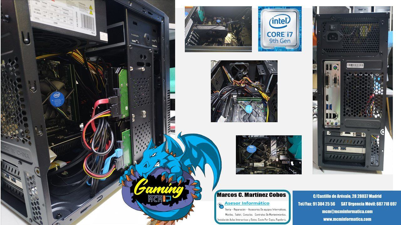 Ordenador Economico Intel i7 McM Informatica Simancas Madrid