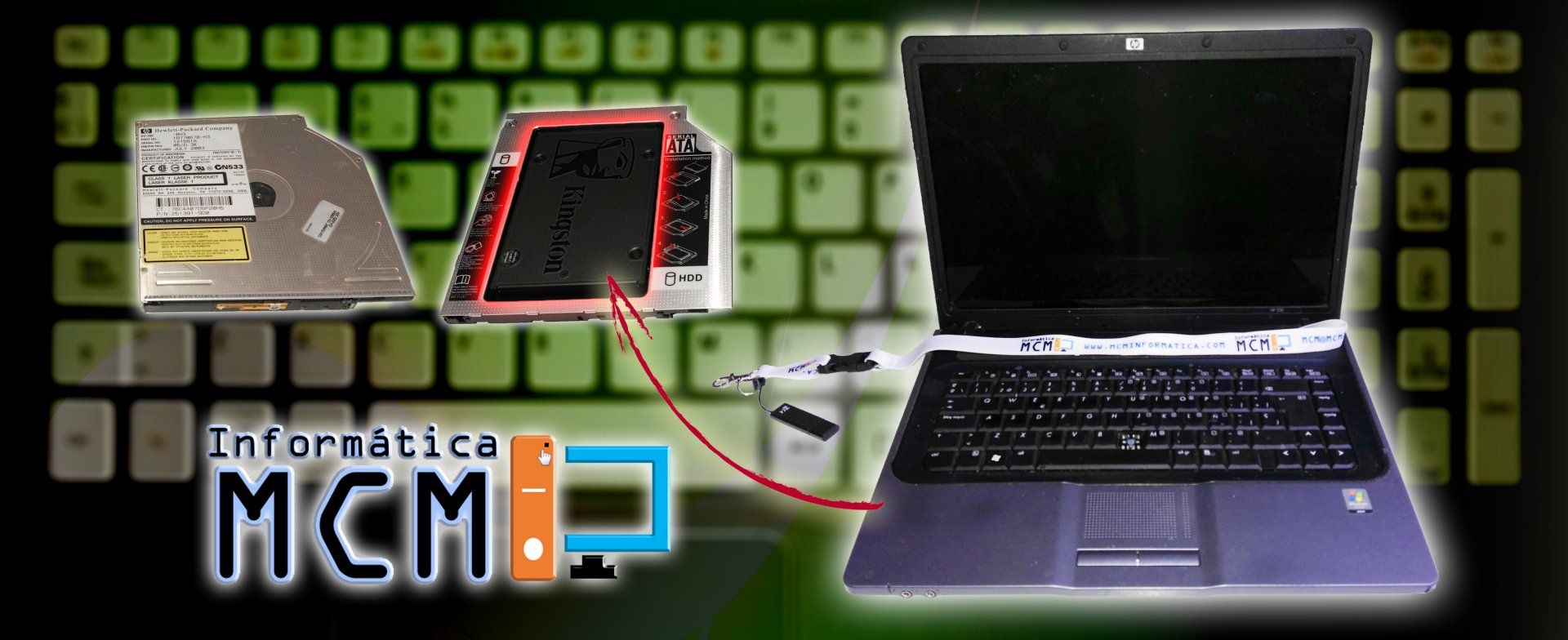Caddy SSD  Hp  Simancas Madrid