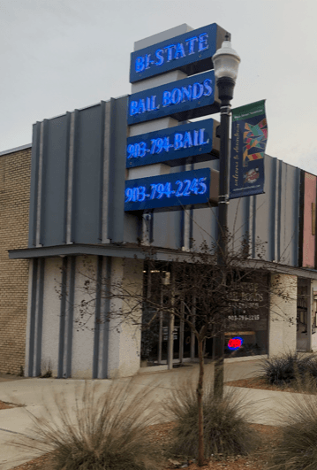 Bi-State Bail Bonds signage