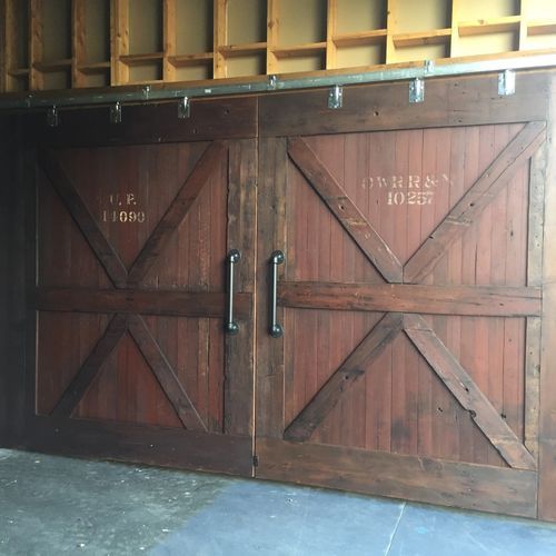 Salt Lake City — Huge Barn Door in Salt Lake City, UT