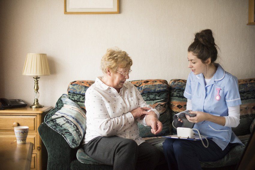 home visit blood pressure health check