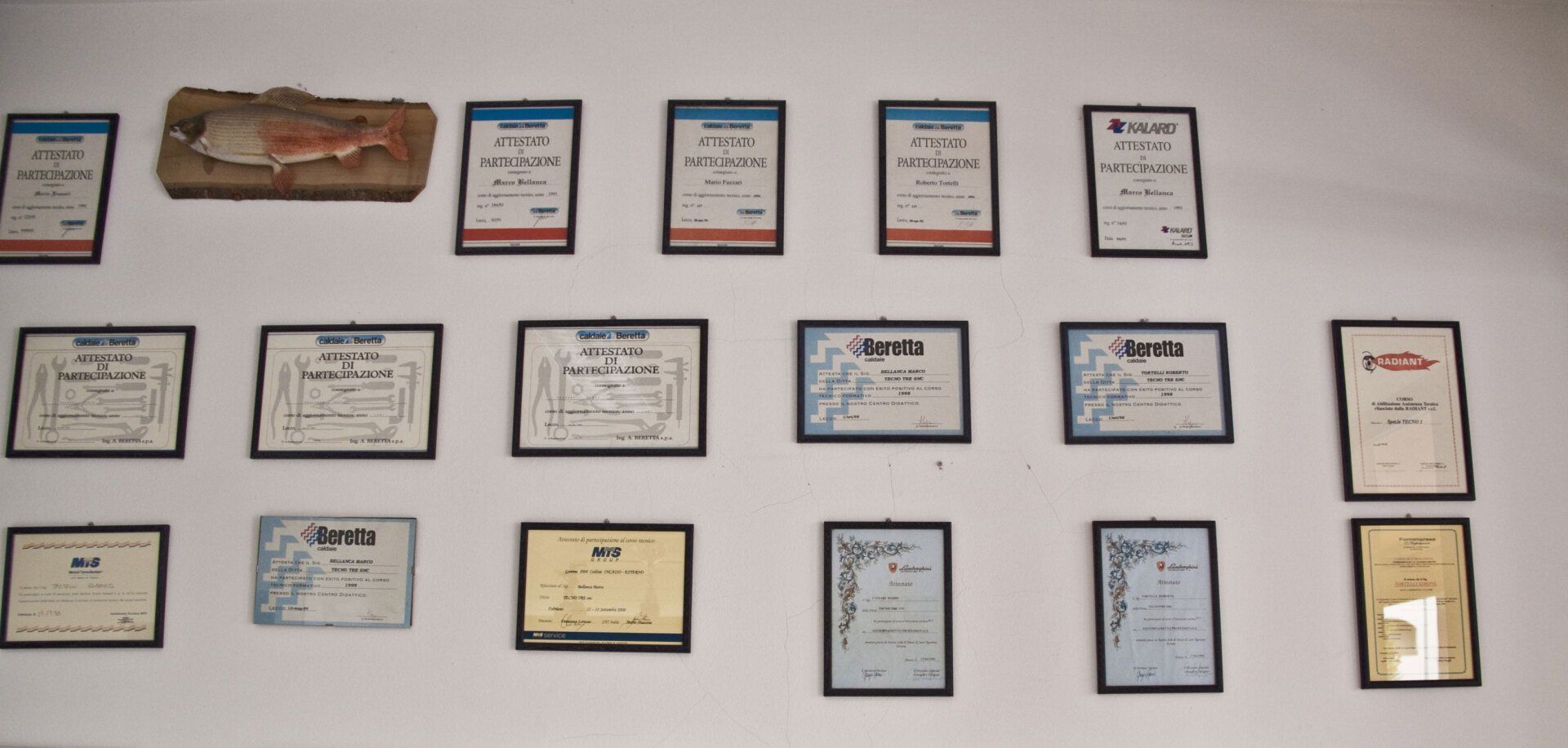certificati assistenza caldaie Tecno Tre S.A.S. Grosseto