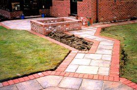 Garden excavations - Knottingley, Yorkshire - Access Paving - Driveway Garden excavations - Knottingley, Yorkshire - Access Paving - Driveway
