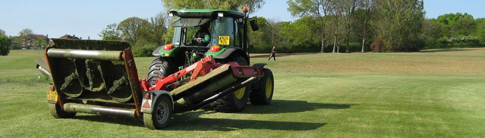 grounds maintenance work
