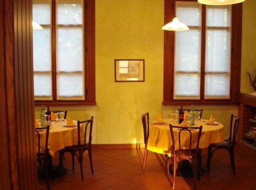 veduta interna del ristorante 