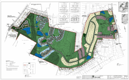 Civil Engineering Service — Canterbury Crossing Map in Latham, NY
