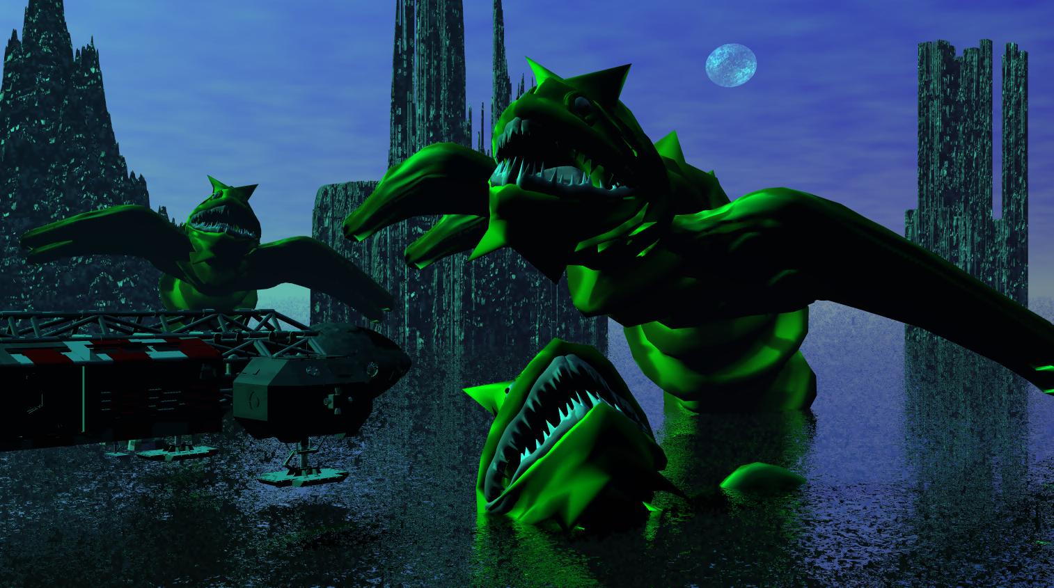 Space 1999 - Sea Monsters - Year: 2014© - CSStudio.tv