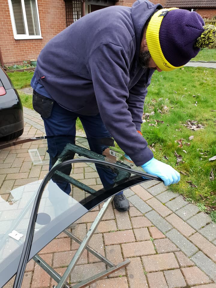 Man at work