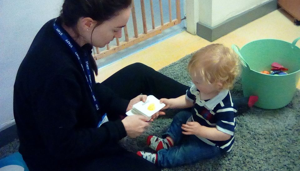 child at the nursery