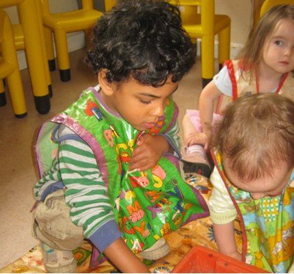 Child at Favours Day Nursery