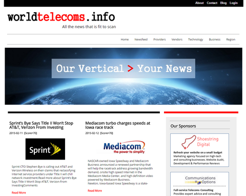 Portical creates a news page