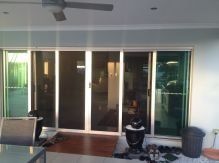 outside of sliding door