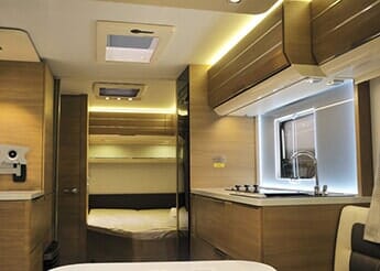 Inside an RV — Structural Damage Repair in Salem, OR Inside an RV — Structural Damage Repair in Salem, OR