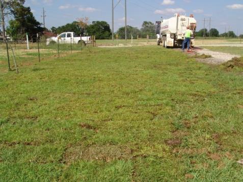 Beau Monde installed soil for a pipeline company Lafayette, LA