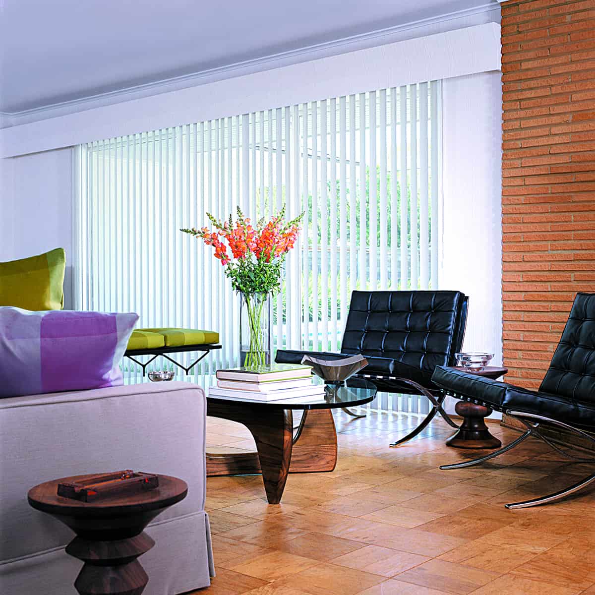 Vertical blinds for wide windows and sliding doors near Elizabethtown, Kentucky (KY) like Vertical Solutions®