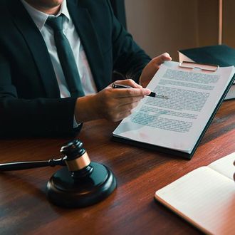 Lawyer Showing Document — Culpeper, VA — Law Offices of Monica J Chernin
